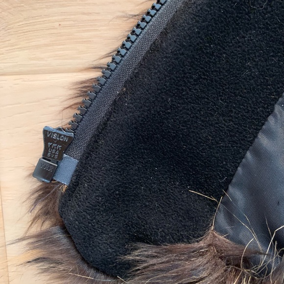 Vintage Painted Pony Faux Fur Vest Size M/L. EUC - Picture 7 of 13